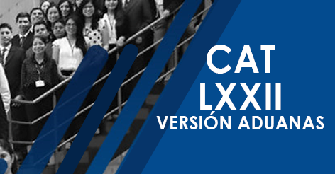 CAT LXXII - Versión Aduanas