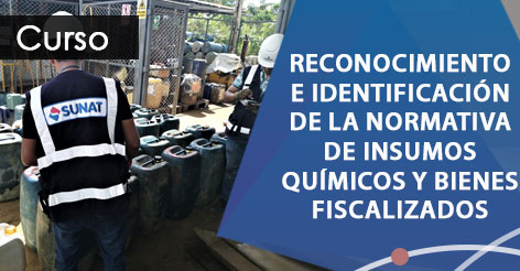 Reconocimiento e identificación de la normativa de Insumos Químicos y Bienes Fiscalizados