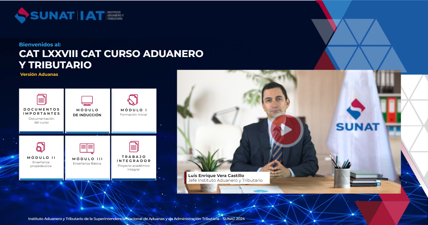 CURSO ADUANERO Y TRIBUTARIO VERSIÓN ADUANAS - CAT LXXVIII