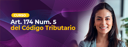 Art. 174 Num. 5 del Código Tributario